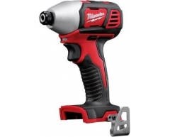 Шуруповерт аккумуляторный импульсный Milwaukee M18 BID-0, 180 max, шестигранник Тип патрона, Li-Ion Тип аккумулятора, 18 Напряжение аккумулятора, 2.0/4.0 Емкость аккумулятора