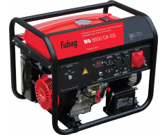 Бензиновый генератор Fubag BS 6600 DA ES, 400/230 В, 5.6 кВт