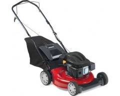 Газонокосилка бензиновая MTD 46 B, несамоходная Тип передвижения, 46 см, нет Боковой выброс, опция Мульчирование, 65 л, B&S Модель двигателя
