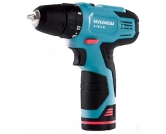 Дрель-шуруповерт аккумуляторная Hyundai A 1210 Li, 28 max, 22 max, 8 max, Li-Ion Тип аккумулятора, 12 Напряжение аккумулятора, 1.3 Емкость аккумулятора