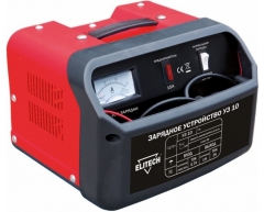 Зарядное устройство Elitech УЗ 10, 230 Напряжение сети, 12 Напряжение зарядки, 6 max