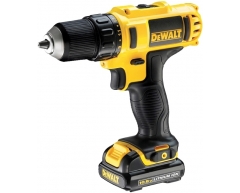 Дрель-шуруповерт аккумуляторная DeWalt DCD 710 C2, 24 max, 20 max, 10 max, Li-Ion Тип аккумулятора, 10.8 Напряжение аккумулятора, 1.3 Емкость аккумулятора