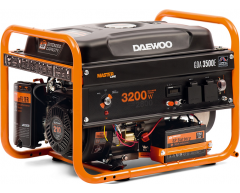 Бензиновый генератор Daewoo GDA 3500 E, 230 В, 2.8 кВт