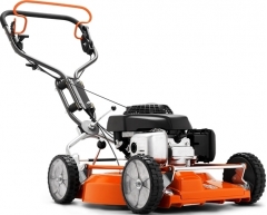 Газонокосилка бензиновая Husqvarna LB 553 Se, самоходная Тип передвижения, 53 см, нет Боковой выброс, есть Мульчирование, отсутствует л, Honda Модель двигателя