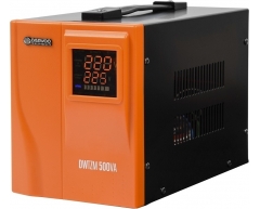 Стабилизатор напряжения электронный Daewoo DW-TZM 500 VA, напольный Тип установки, 0.5 Максимальная мощность, 140-270 Диапазон стабилизации, 220 Выходное напряжение