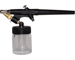 Аэрограф Fubag 110101, 0.5 Диаметр сопла, 22 Объем бачка, 11 Расход воздуха, 2.0 Рабочее давление, 0.6 Вес брутто