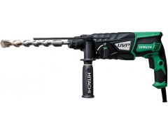 Перфоратор Hitachi DH 28 PBY, двухрежимный Количество режимов, 3.4 Дж, 2.9 кг, 850 Вт