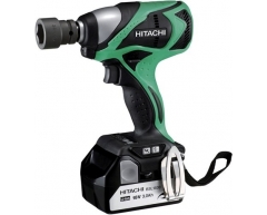 Гайковерт аккумуляторный ударный Hitachi WR 18 DBDL, 250 max, квадрат Тип патрона, Li-Ion Тип аккумулятора, 18 Напряжение аккумулятора, 3.0 Емкость аккумулятора