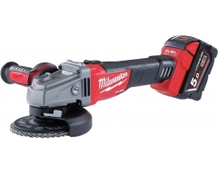 Шлифмашина аккумуляторная угловая Milwaukee M18 CAG125X-502X Fuel, 125 Диаметр диска, Li-Ion Тип аккумулятора, 18 Напряжение аккумулятора, 5.0 Емкость аккумулятора