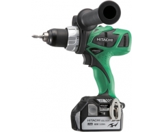 Дрель-шуруповерт аккумуляторная Hitachi DS 18 DBL-RJ, 67 max, 65 max, 13 max, Li-Ion Тип аккумулятора, 18 Напряжение аккумулятора, 5.0 Емкость аккумулятора