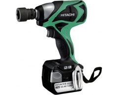 Гайковерт аккумуляторный ударный Hitachi WR 14 DBDL-RJ, 235 max, квадрат Тип патрона, Li-Ion Тип аккумулятора, 14.4 Напряжение аккумулятора, 5.0 Емкость аккумулятора