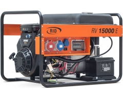 Бензиновый генератор RID RV 15000 E, 400/230 В, 10.8 кВт, 6.7 кВт