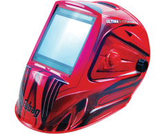 Маска сварщика Fubag Ultima 5-13 Panoramic Red, 100x93 Размер экрана, 4 Количество сенсоров, 5-9/9-13 Степень затемнения, 0.50 Вес нетто