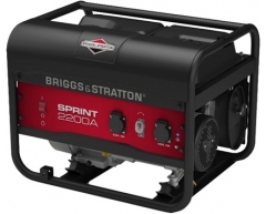 Бензиновый генератор Briggs & Stratton Sprint 2200 A, 230 В, 1.7 кВт