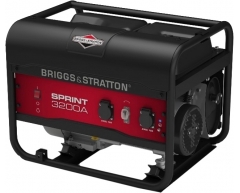 Бензиновый генератор Briggs & Stratton Sprint 3200 A, 230 В, 2.5 кВт