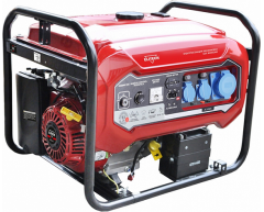 Бензиновый генератор Elitech БЭС 8000 ЕАМ, 230 В, 6.0 кВт