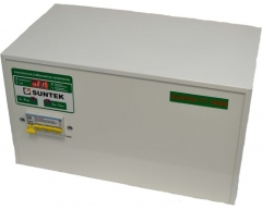 Стабилизатор напряжения тиристорный Suntek ТТ 8000, напольный Тип установки, 8.0 Максимальная мощность, 130-275 Диапазон стабилизации, 220 Выходное напряжение