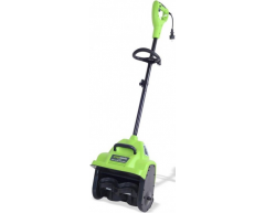 Снегоуборочная лопата электрическая Greenworks GES 8, 30 Ширина снегозахвата, 10.2 Высота снегозахвата, 6.3 Вес нетто, 0.95 Мощность