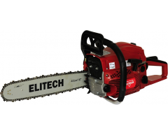 Бензопила Elitech БП 45/16, 40 см, 8.3 мм, 6.0 кг, 1.8 кВт, 45 см3