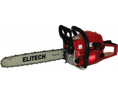 Бензопила Elitech БП 45/18, 45 см, 8.3 мм, 6.0 кг, 1.8 кВт, 45 см3