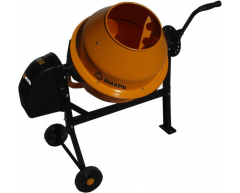 Бетономешалка электрическая Вихрь БМ 63, 63 л, перфорированная Материал венца, 220 Вт, 230 В