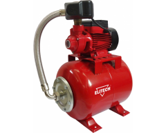 Насосная станция Elitech САВ 400В/19, чистая Назначение насоса, 40 л/мин, 35 м, 19 л, 400 Вт