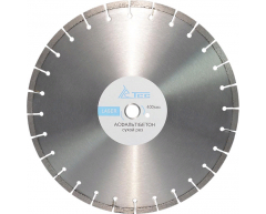 Диск алмазный по асфальту/бетону TSS 207555, сухая Тип резки, 400 Диаметр диска, 25.4 Посадочный диаметр, 3.2 Толщина алмазного слоя, 10 Высота алмазного слоя