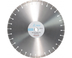 Диск алмазный по железобетону TSS 207559, сухая Тип резки, 450 Диаметр диска, 25.4 Посадочный диаметр, 3.6 Толщина алмазного слоя, 10 Высота алмазного слоя