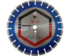 Диск алмазный по железобетону Diam Pro Line 030637, сухая Тип резки, 400 Диаметр диска, 25.4 Посадочный диаметр, 3.2 Толщина алмазного слоя, 10 Высота алмазного слоя