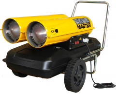 Тепловая пушка дизельная Master B 300 CED, 44/88 кВт, 900/1800 м3/ч, 105 л, дизельное/керосин Вид топлива