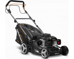 Газонокосилка бензиновая Daewoo DLM 45 SP, самоходная Тип передвижения, 45 см, нет Боковой выброс, нет Мульчирование, 50 л, Daewoo Модель двигателя