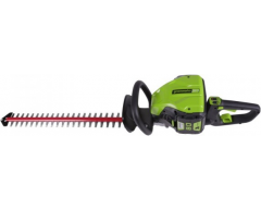 Кусторез аккумуляторный Greenworks GD 80 HT, 61 Длина ножа, 33 max, опция Тип аккумулятора, опция Напряжение аккумулятора, опция Емкость аккумулятора
