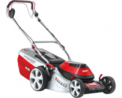 Газонокосилка аккумуляторная AL-KO Moweo 46.5 Li, 46 Ширина скашивания, 25-75 Высота скашивания, Li-Ion Тип аккумулятора, 36 Напряжение аккумулятора, 4.0 Емкость аккумулятора