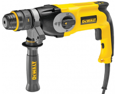 Перфоратор DeWalt D 25123 K, трехрежимный Количество режимов, 3.4 Дж, 2.6 кг, 800 Вт