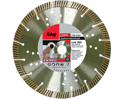 Диск алмазный по камню Fubag Stein Extra 31230-3, сухая Тип резки, 230 Диаметр диска, 22.2 Посадочный диаметр, 2.8 Толщина алмазного слоя, 15 Высота алмазного слоя