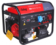 Бензиновый генератор Fubag BS 8500 XD ES, 400/230 В, 6.4 кВт, 8.0 кВт