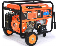 Бензиновый генератор MVAE БГ 5500, 230 В, 5.0 кВт