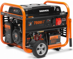 Бензиновый генератор Daewoo GDA 8500 E-3, 400/230 В, 7.0 кВт, 2.5 кВт